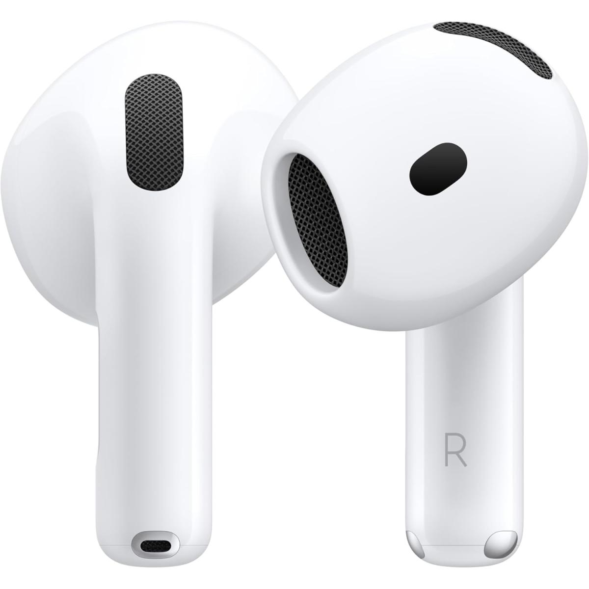 Apple AirPods 4 Wireless Earbuds with H2 Chip, USB-C Charging Case