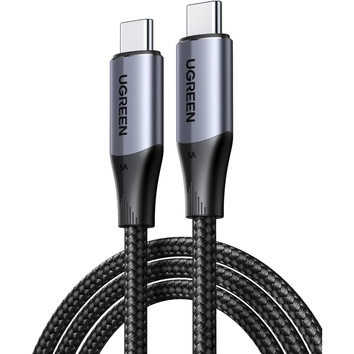 UGREEN 80150 1m 240W USB-C to USB-C Cable USB 3.1 10Gbps 4K