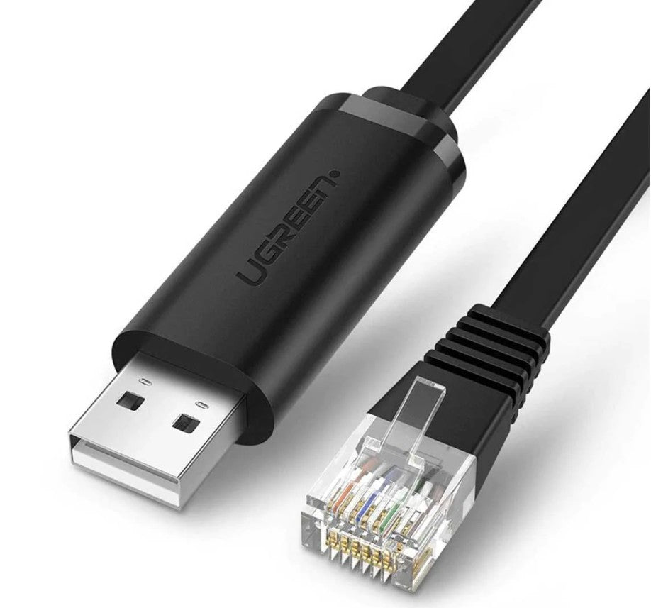 UGREEN CM204 USB to RJ45 Console Cable 3m – 60813