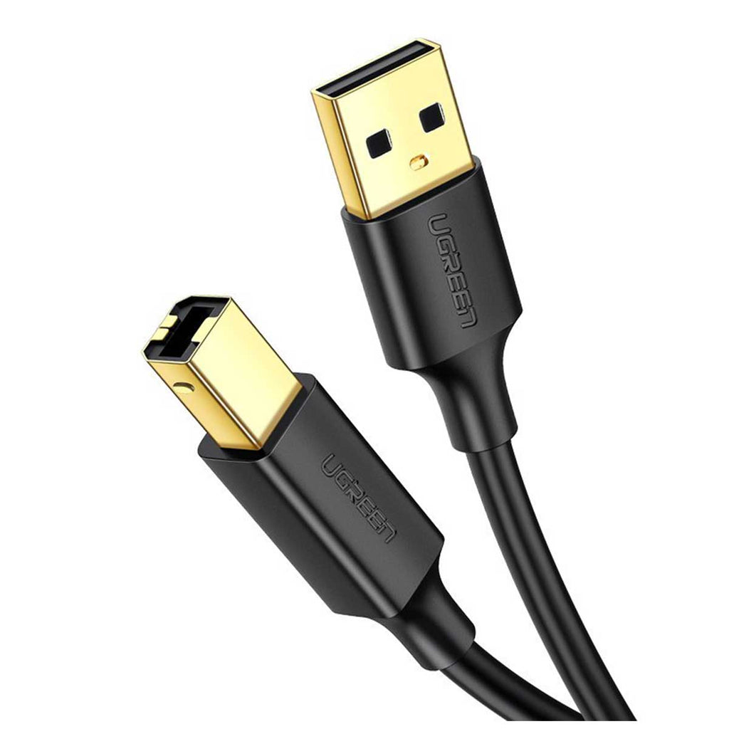 UGREEN US135 USB 2.0 Type-A to Type-B Printer Cable 1.5m Black
