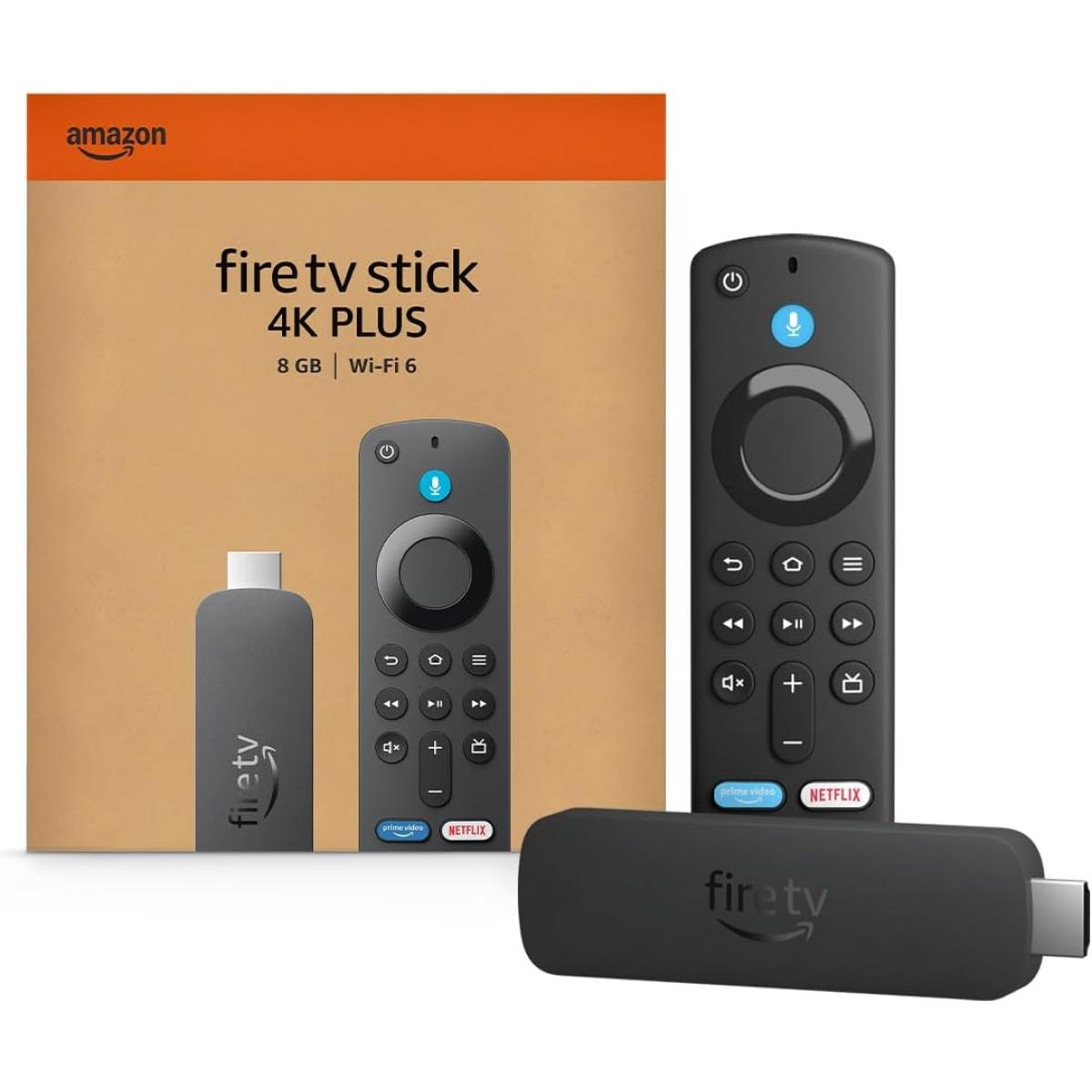 Amazon Fire TV Stick 4K Plus (Newest Model) with Wi-Fi 6