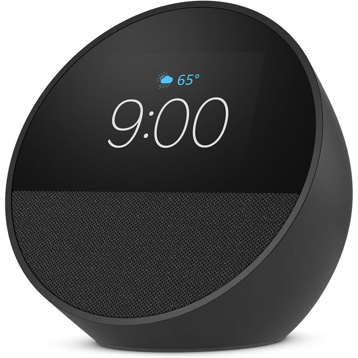 Amazon Echo Spot (Newest Model) Smart Alarm Clock with Alexa+