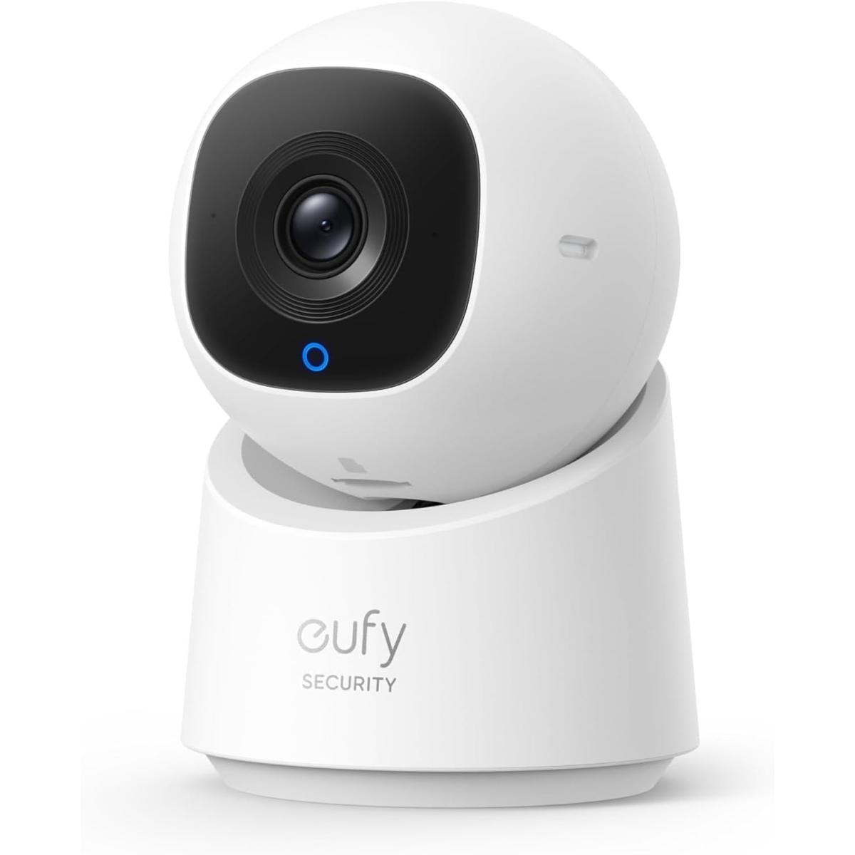 Eufy by Anker Security Camera C220 2K Indoor Pan & Tilt (White)