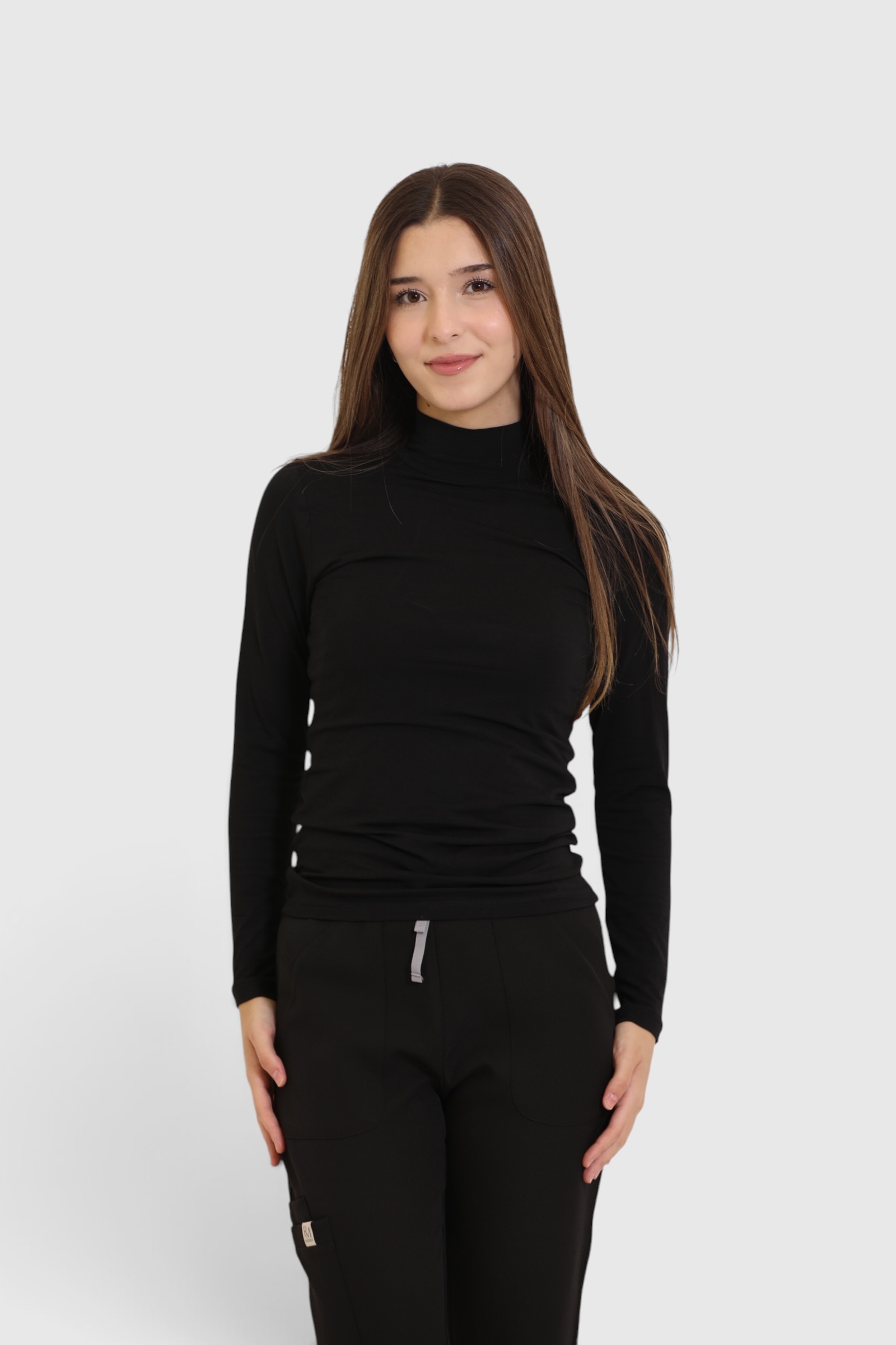 RM Under Scrub-High Neck Black