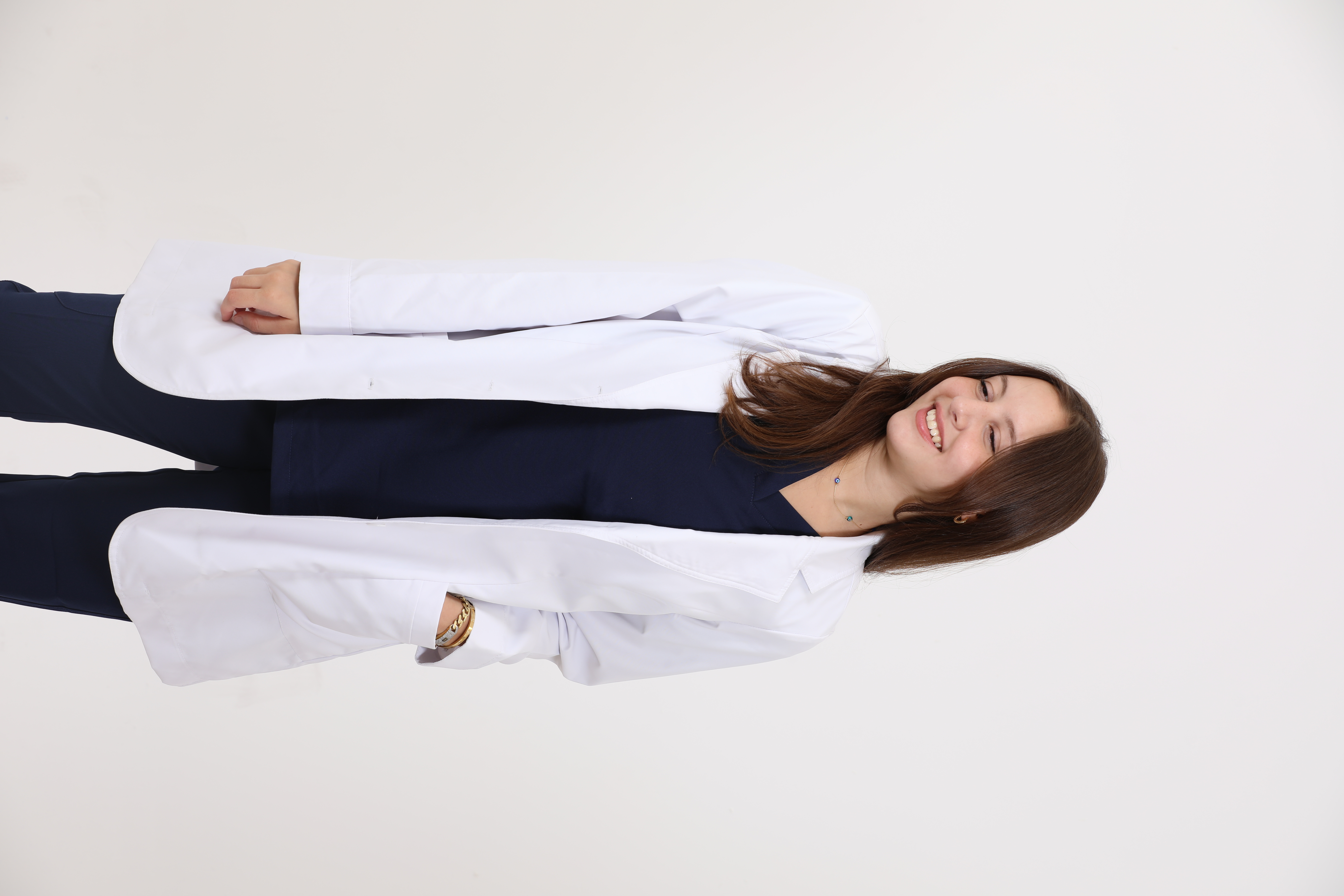Women's  Feminine Lab Coat 1