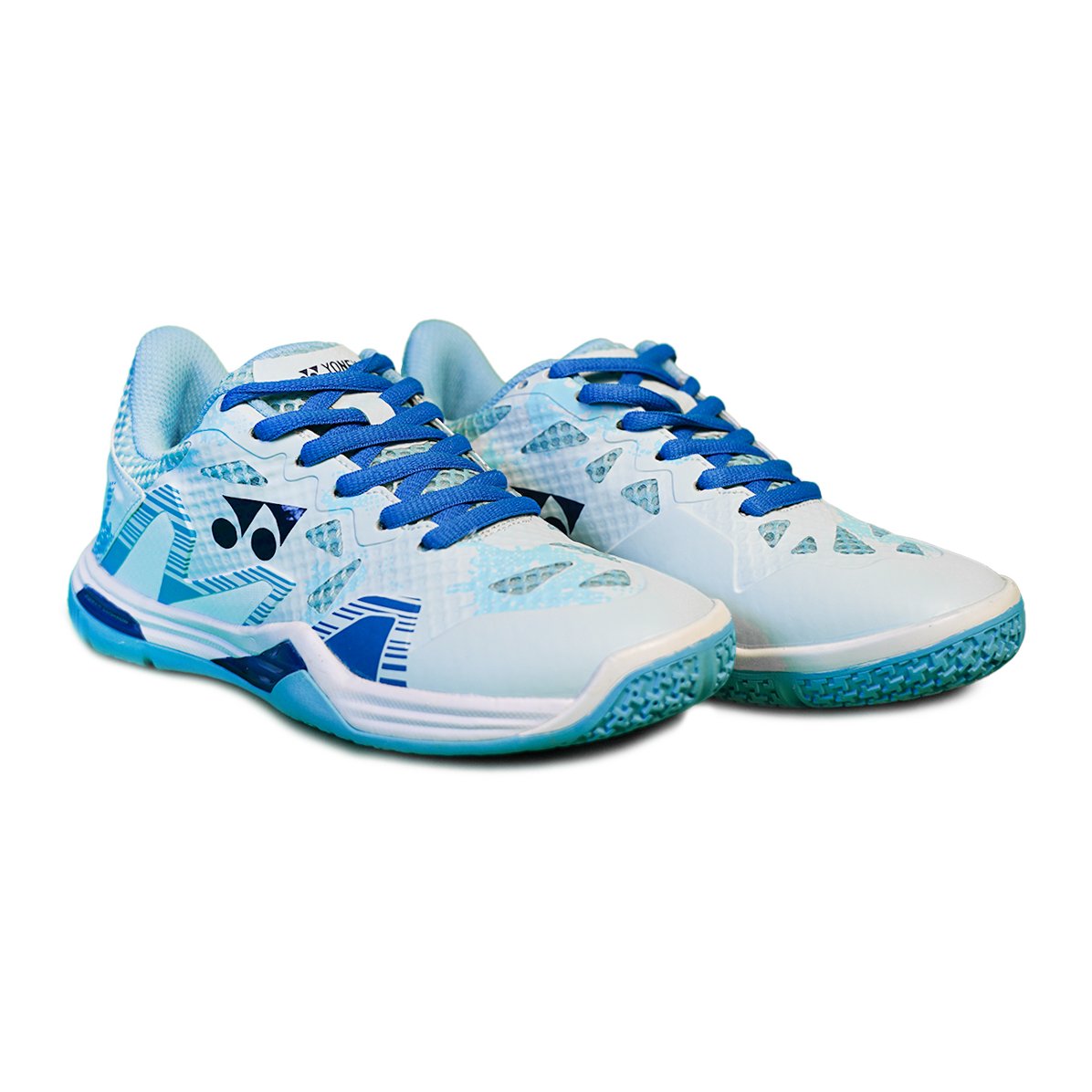 Yonex Power Cushion Badminton Shoes – White & Blue